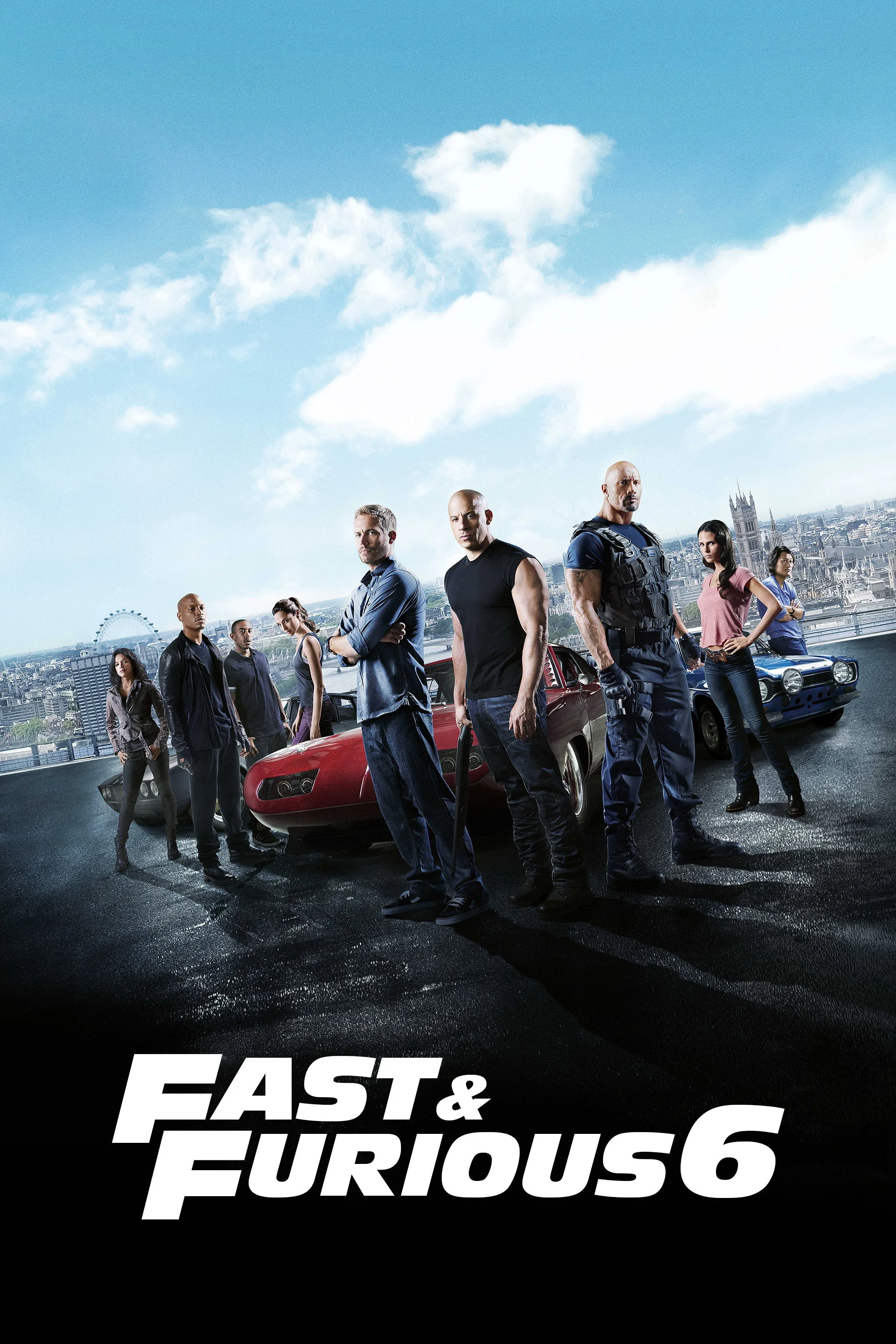 Fast &amp; Furious 6 poster